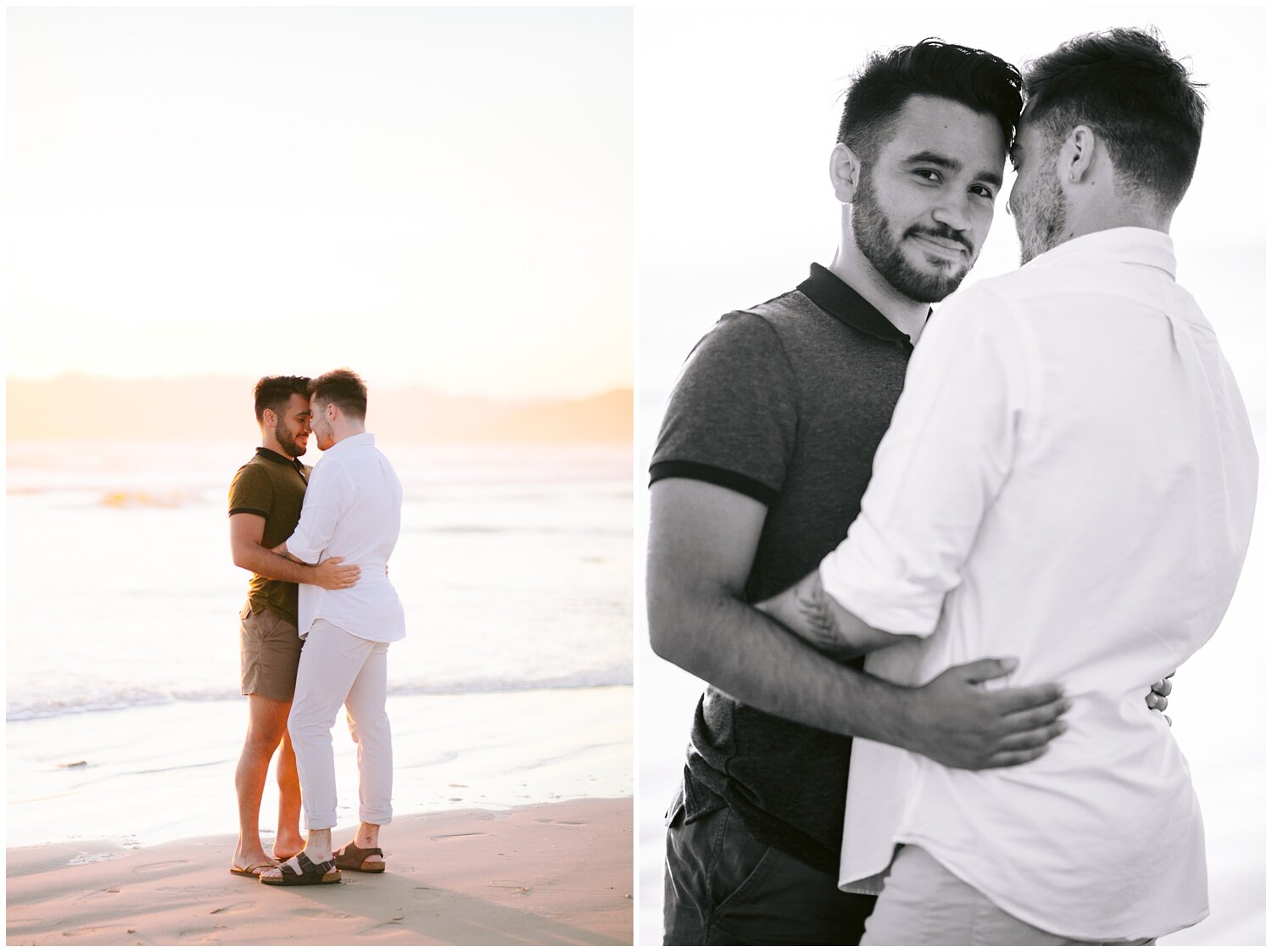 Beach Engagement Session- Captured by GunnShot Photography