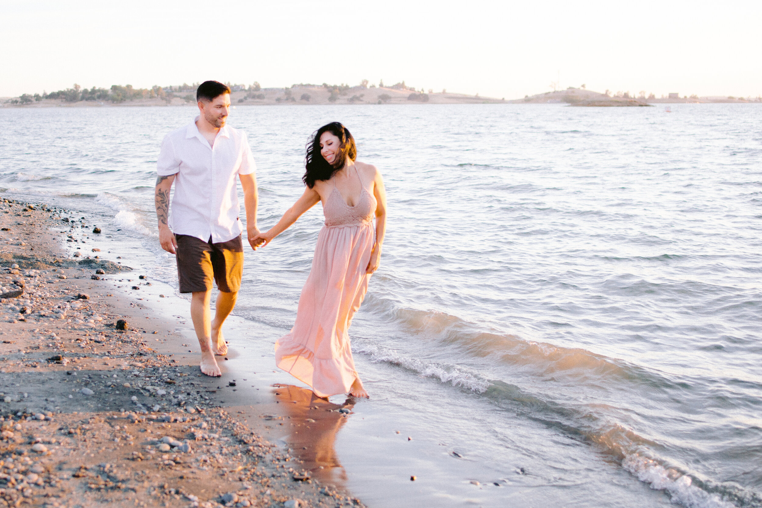  Lake Engagement Photos 