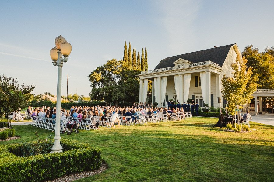 Wedding Ceremony in Fresno Ca  - Photo by Derek Lapsley