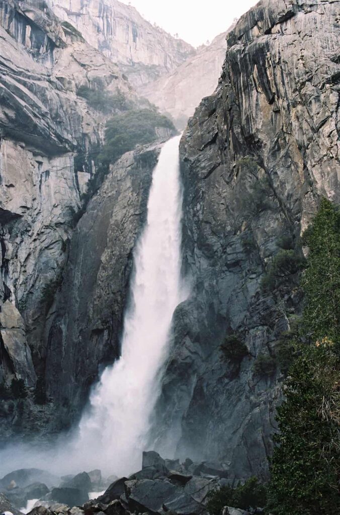 Yosemite Falls in Yosemite National Park